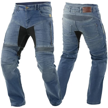 Trilobite Parado 36 Doublelayer motoros farmernadrág, hosszított, kék