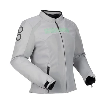 BERING T0 LADY ZAO MOTOROS TEXTILDZSEKI,  SZÜRKE-ZÖLD