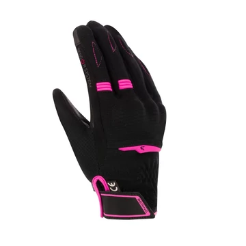 BERING LADY FLETCHER EVO motoros kesztyű fekete-PINK