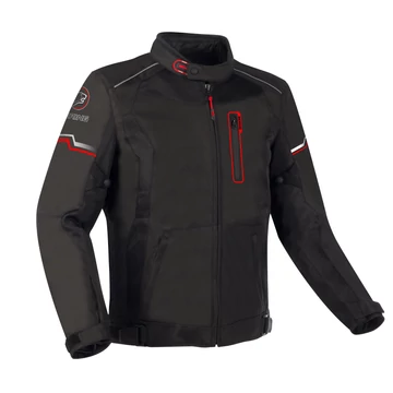 BERING M ASTRO motoros textildzseki, fekete-