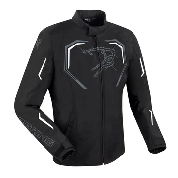 BERING XL DUNDY motoros textildzseki, fekete