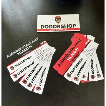 DODORSHOP Vásárlási utalvány 10.000 FT
