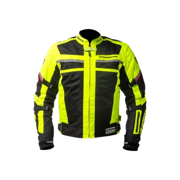 MNR XXL BLACK/FLUO YELLOW TEXTIL KABÁT