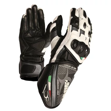 Mugen Race L WHITE/BLACK kesztyű NEPTUN
