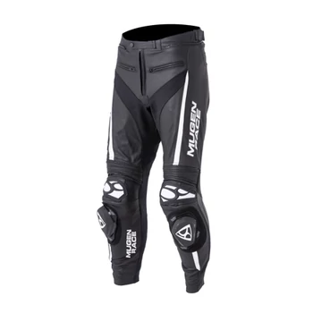 MNR 3XL BLACK/WHITE Bőrnadrág