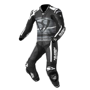 MNR Bőrruha RC-MAX UNO 52 BLACK/WHITE/GREY