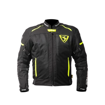 Mugen Race 3XL BLACK/FLUO YELLOW textil kabát MASH