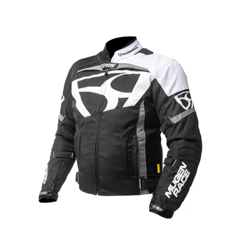 Mugen Race S BLACK/WHITE textil kabát
