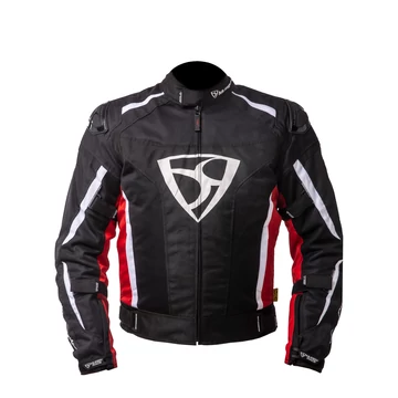 Mugen Race 4XL BLACK/RED/WHITE textil kabát DIAVOLO-A