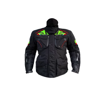 Mugen Race XL BLACK/FLUO YELLOW textil kabát