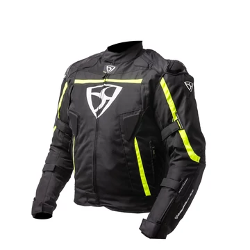 Mugen Race M textil kabát BLACK/FLUO YELLOW