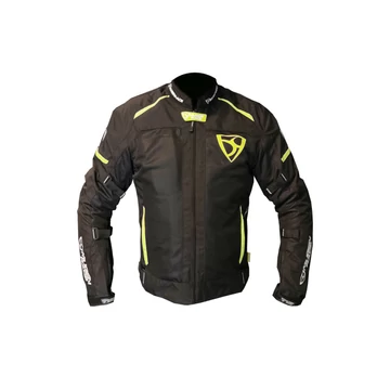 Mugen Race M BLACK/FLUO YELLOW textil kabát MASH