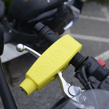 OXFORD MOTORLEZÁRÓ FÉKZÁR LEVERLOCK SÁRGA