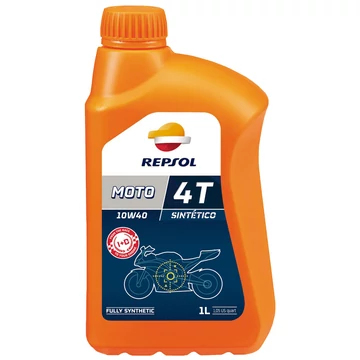 REPSOL MOTO SINTETICO 4T 10W-40 1L