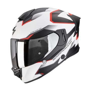 EXO-530 AIR CLIP L MATT WHITE/BLACK/RED