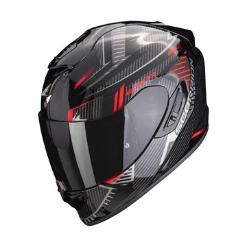 Scorpion EXO 1400 EVO AIR SHELL Fekete-Neopiros Zárt Bukósisak