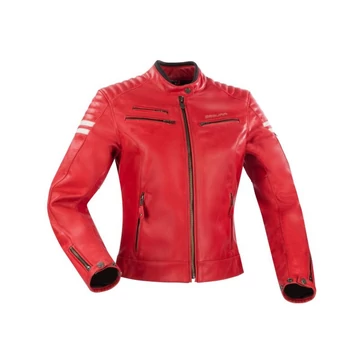 SEGURA T2 LADY FUNKY MOTOROS BŐRDZSEKI, PIROS-FEHÉR