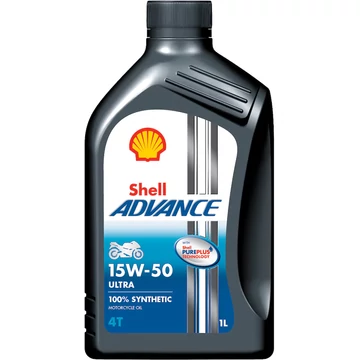 SHELL  ADVANCE 4T ULTRA 15W-50   1L