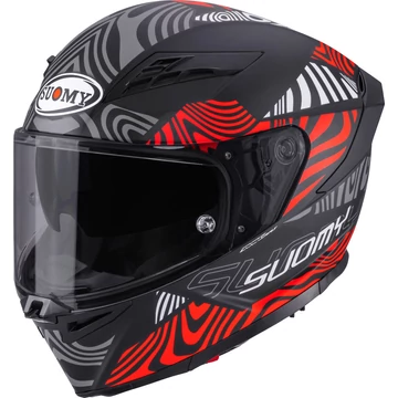 SUOMY STELLAR 2 MOLTEN MATT B/R S MATT FEKETE/PIROS S-ES