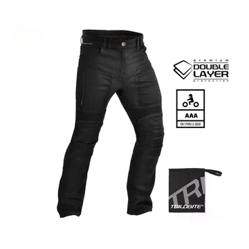 Trilobite Parado Doublelayer 30 motoros farmernadrág, fekete