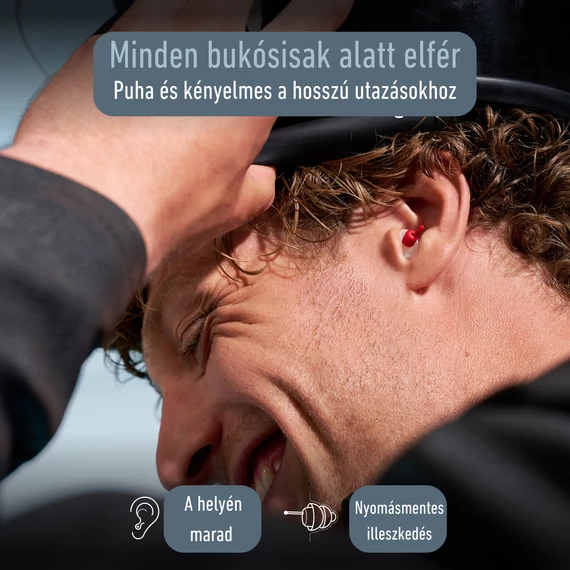 Alpine Motosafe Sport füldugó motorozáshoz