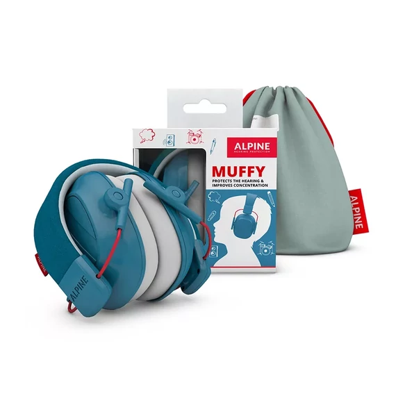 Alpine Muffy gyermek hallásvédő tok blue