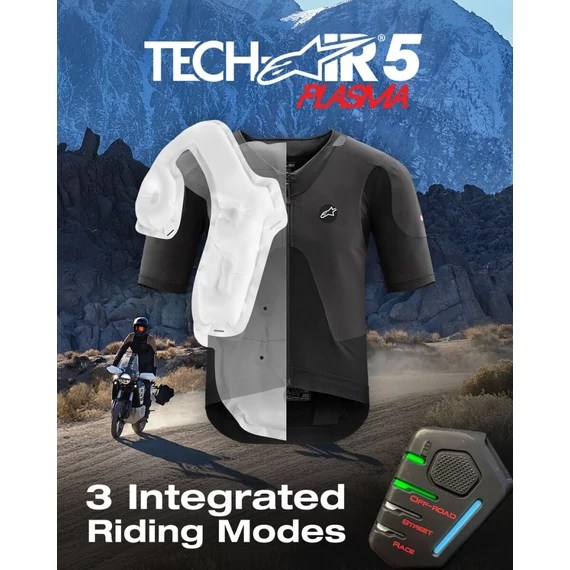 TECH-AIR 5 PLASMA fekete 2XL