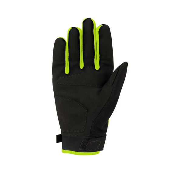 BERING YORK motoros kesztyű, fekete-FLUO