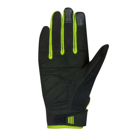 BERING T10 BREEZE MOTOROS KESZTYŰ, FEKET E-FLUO