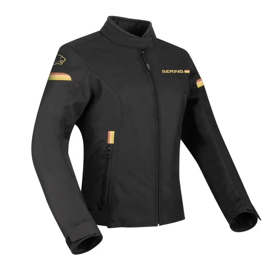 BERING LADY RIVA motoros textildzseki, fekete