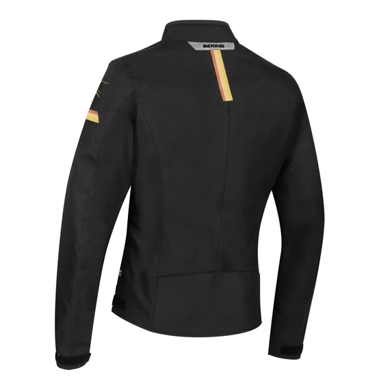 BERING LADY RIVA motoros textildzseki, fekete
