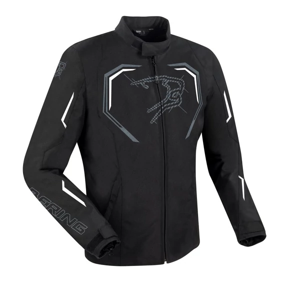 BERING XL DUNDY motoros textildzseki, fekete