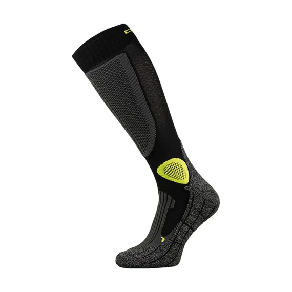 COMODO MOTO PRO-TECH Polycolon hosszú mo toros zokni 39-42, fekete-zöld