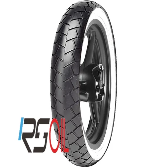 2 1/2-17 (2,50-17) MC11 TL/TT 43J fehér oldalú Mitas moped gumi
