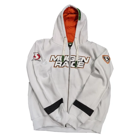 MNR 3XL KAPUCNIS PULÓVER NŐI WHITE/ORANGE