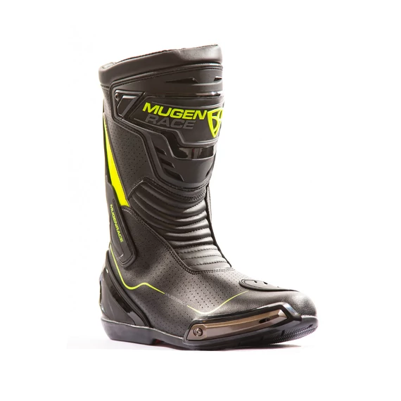 Mugen Race 43 BLACK/FLUO YELLOW csizma SPORTY