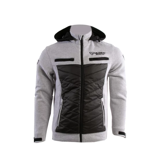 Mugen Race 3XL pulóver BLACK/LIGHT GREY