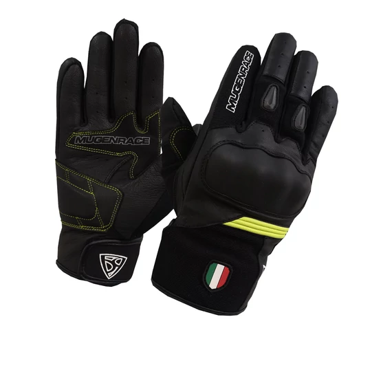 Mugen Race 3XL BLACK/FLUO YELLOW kesztyű NEO