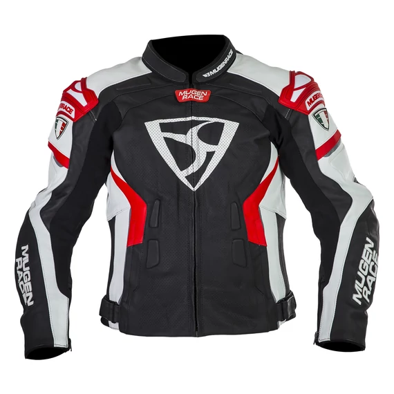 Mugen Race 60 BLACK/WHITE/RED bőrkabát 2023