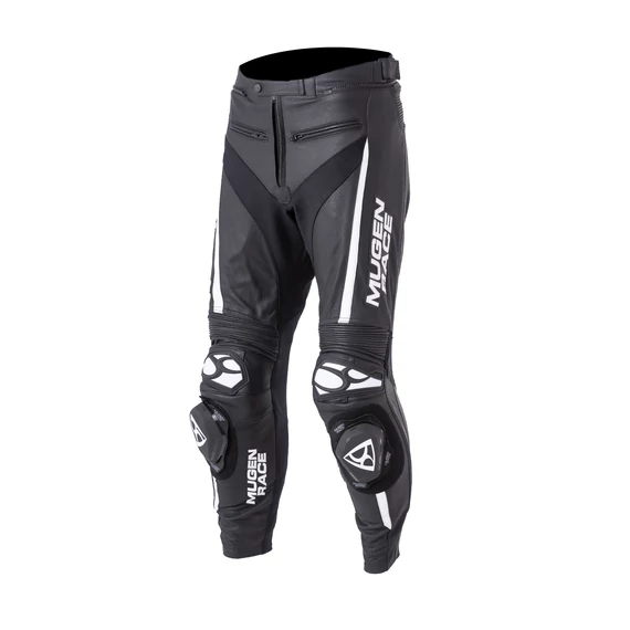 Mugen Race XL BLACK/WHITE bőrnadrág