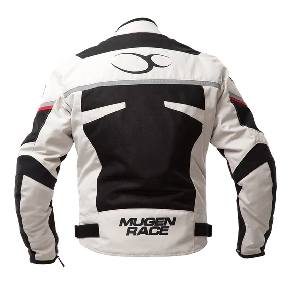 Mugen Race S Light Grey/Black Textil Kabát