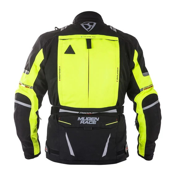 Mugen Race XL Aerator BLACK/FLUO Textil Kabát