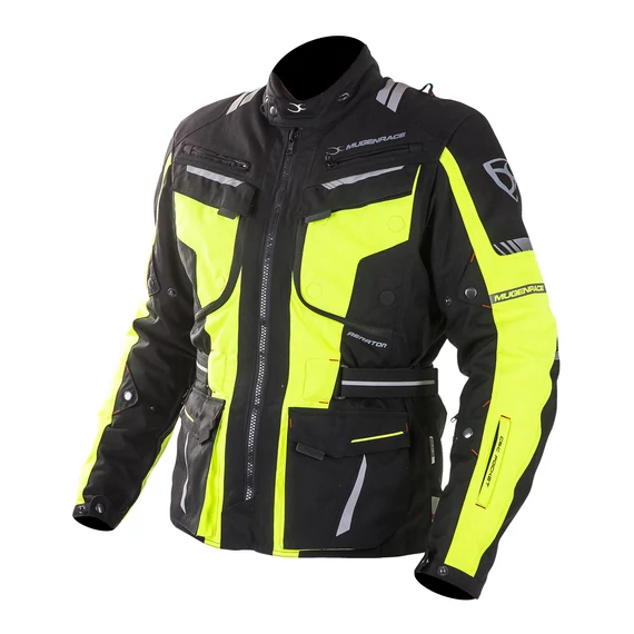Mugen Race XL Aerator BLACK/FLUO Textil Kabát