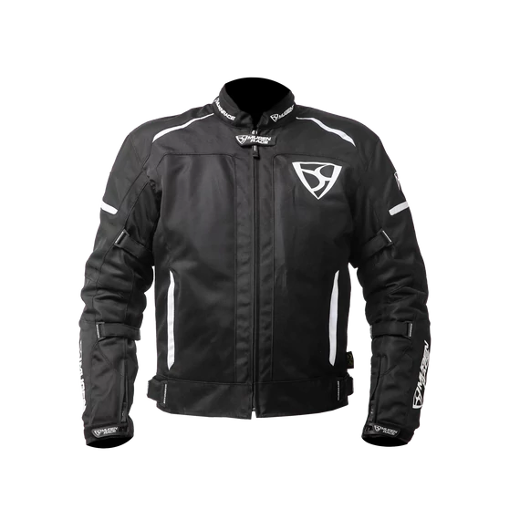 Mugen Race 4XL BLACK/WHITE textil kabát MASH