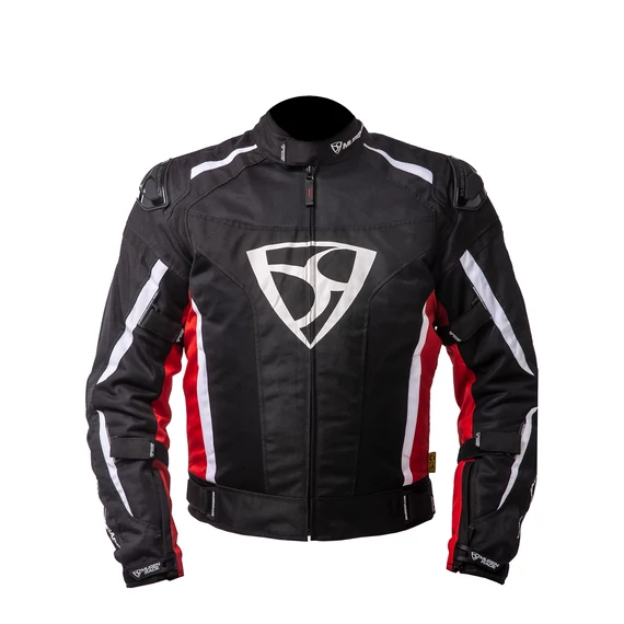 Mugen Race 4XL BLACK/RED/WHITE textil kabát DIAVOLO-A