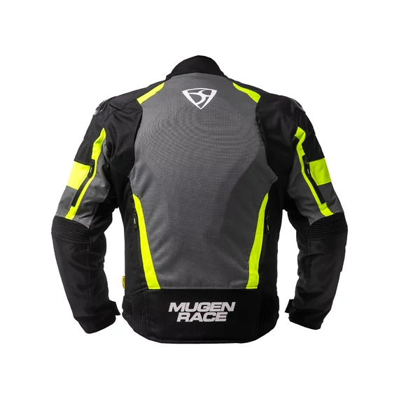 MNR L romano dark GREY/BLACK/FLUO YELLOW