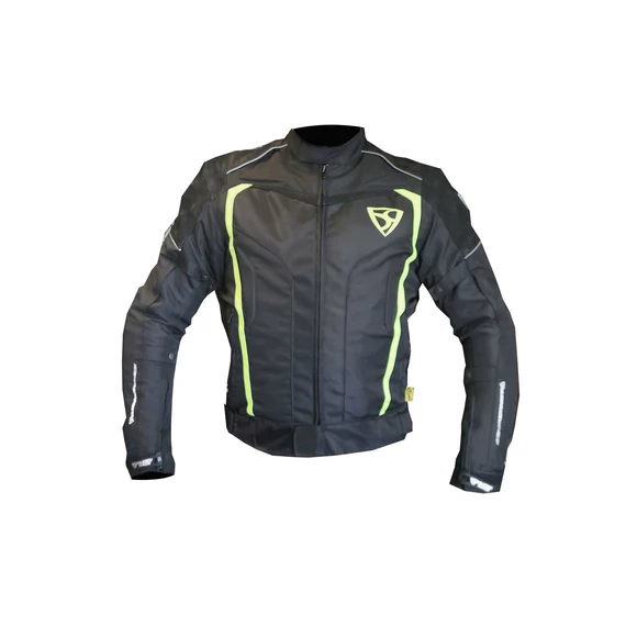 Mugen Race XXL textil kabát BLACK/FLUO/YELLOW