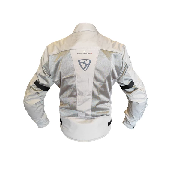 MNR 3XL HÁLÓS TEXTIL KABÁT L.GREY