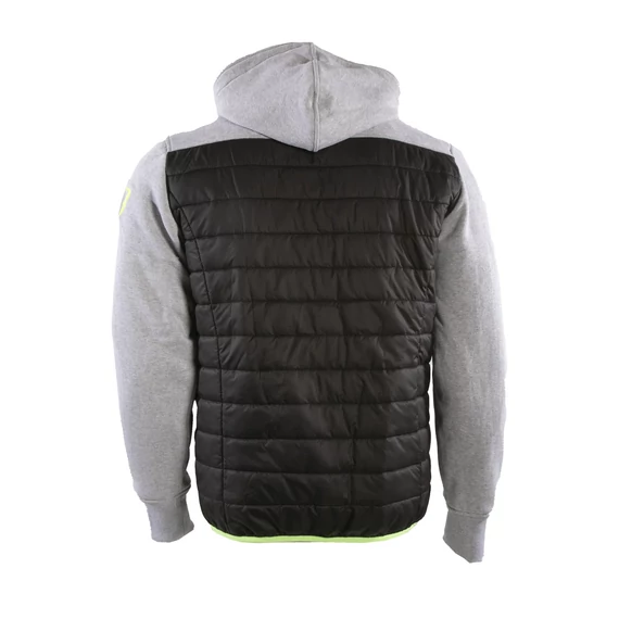 Mugen Race XXL pulóver BLACK/LIGHT GREY/FLUO YELLOW