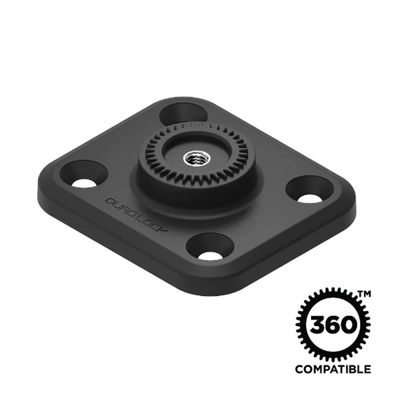 QUADLOCK 360 BASE FLAT RECTANGLE 4 HOLE - 4 furatos talp